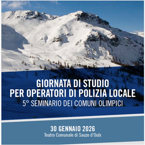 30 GENNAIO 2026, Sauze d’Oulx (TO): 5° SEMINARIO DEI COMUNI OLIMPICI